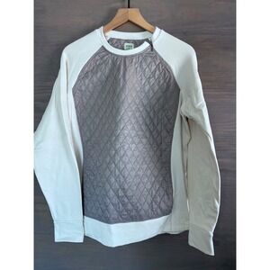 Title Nine Women's Off the Grid Fleece Hoodie‎ Size XL Quilted